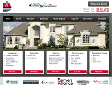 Tablet Screenshot of dornesinsurance.com